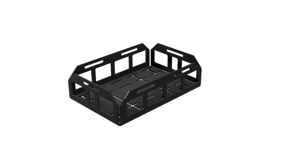 Dachkanisterhalter für Backrack, Dachträger, Camping und Offroad, Bavarian Adventure parts