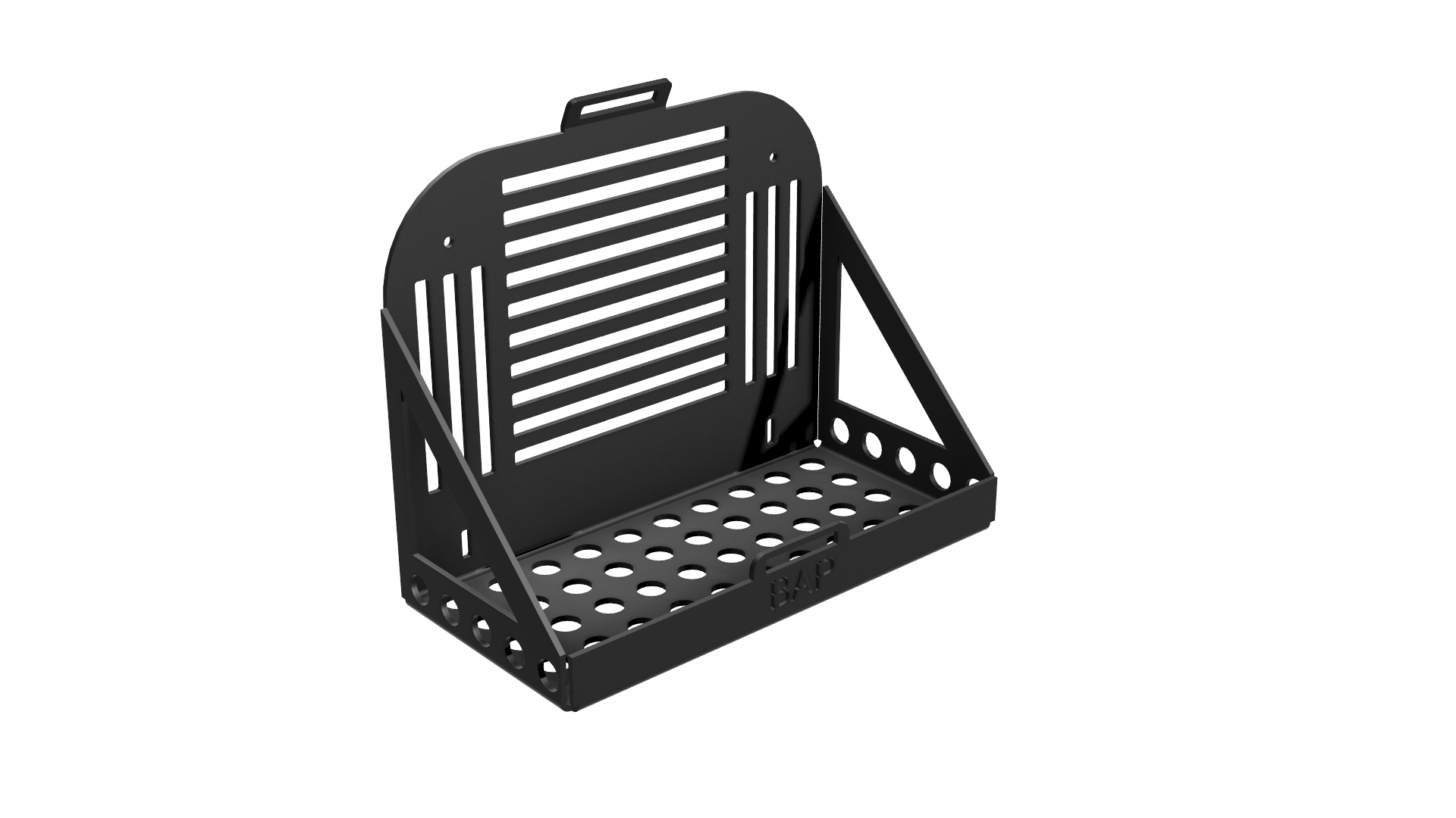 Benzinkanisterhalter 10 Liter Backrack, Kampenwand, Camping und Offroad, Bavarian Adventure Parts