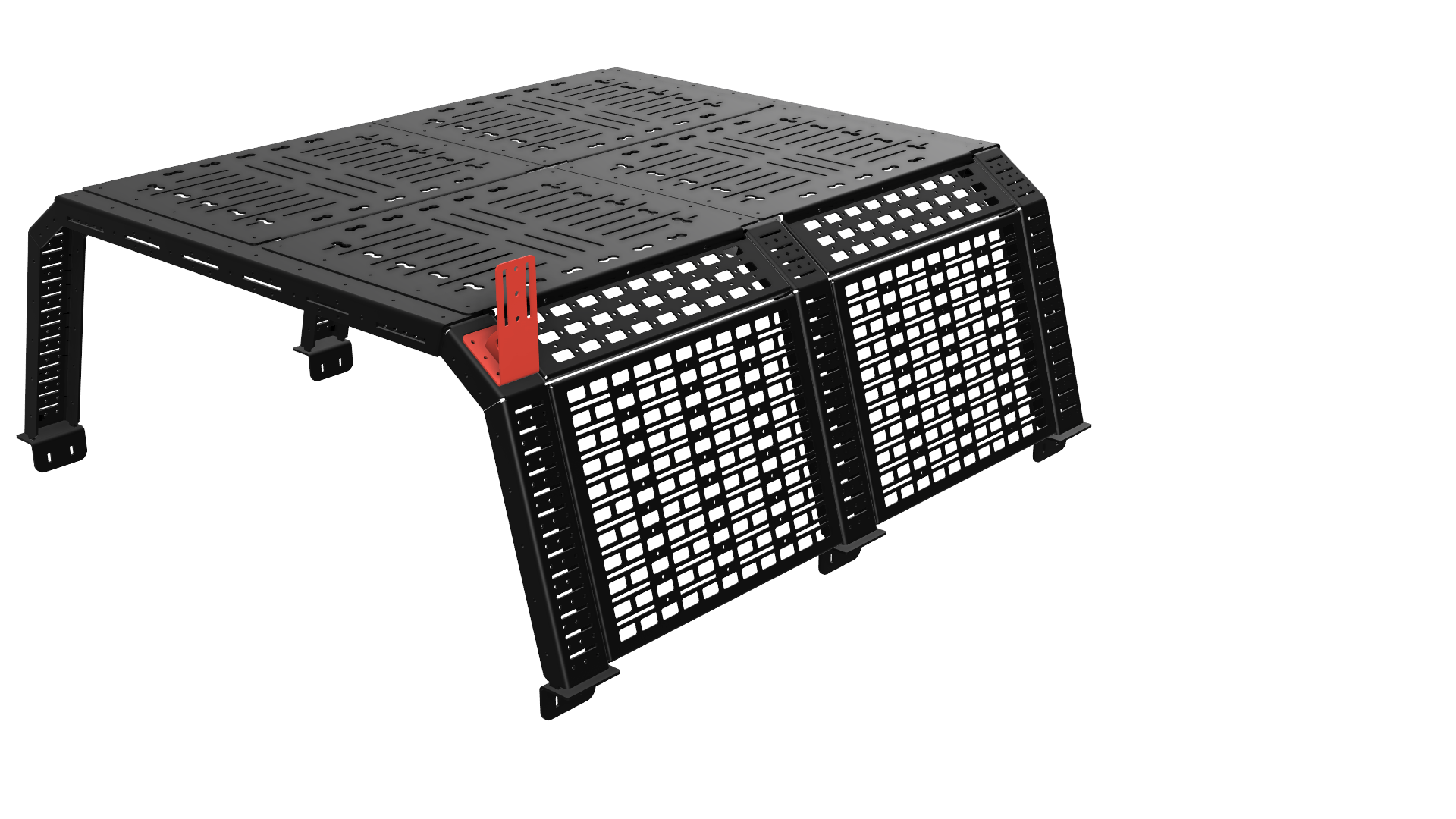 Markisenhalter für Backrack, Modell Zugspitze, Camping und Offroad, Bavarian Adventure parts